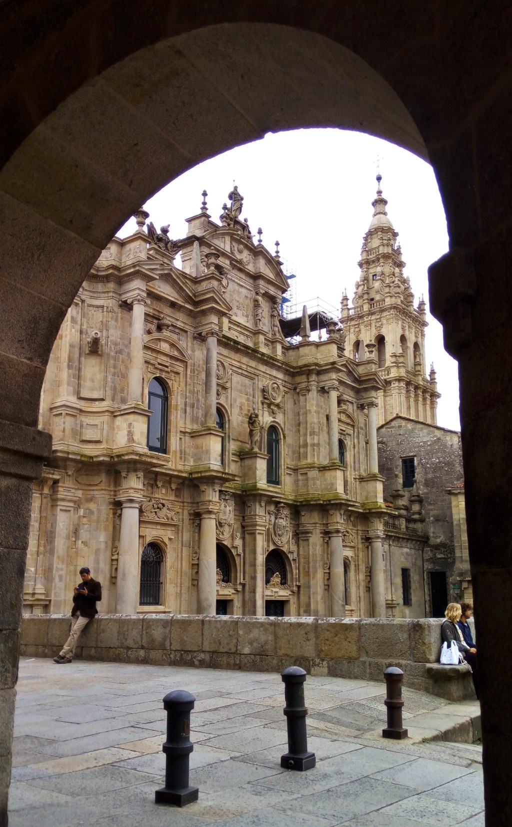 La Catedral y su frente a la Plaza de la Inmaculada
