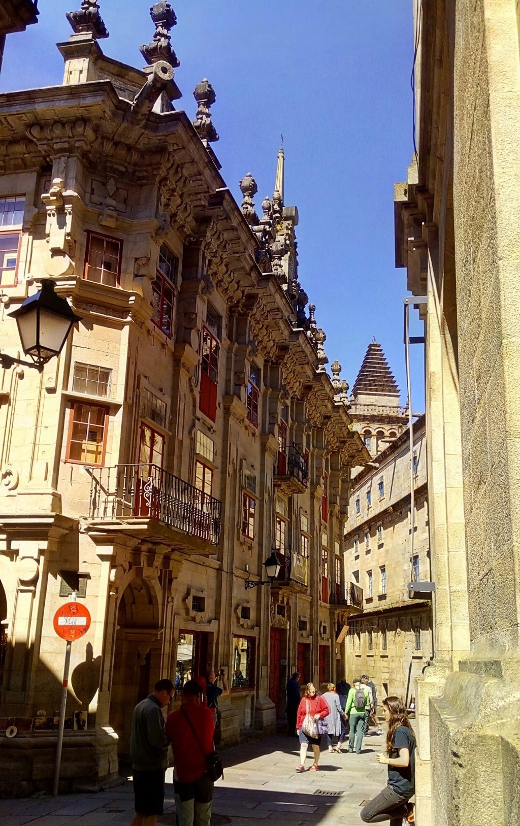 Casa del Cabildo desde Rúa de Xelmirez